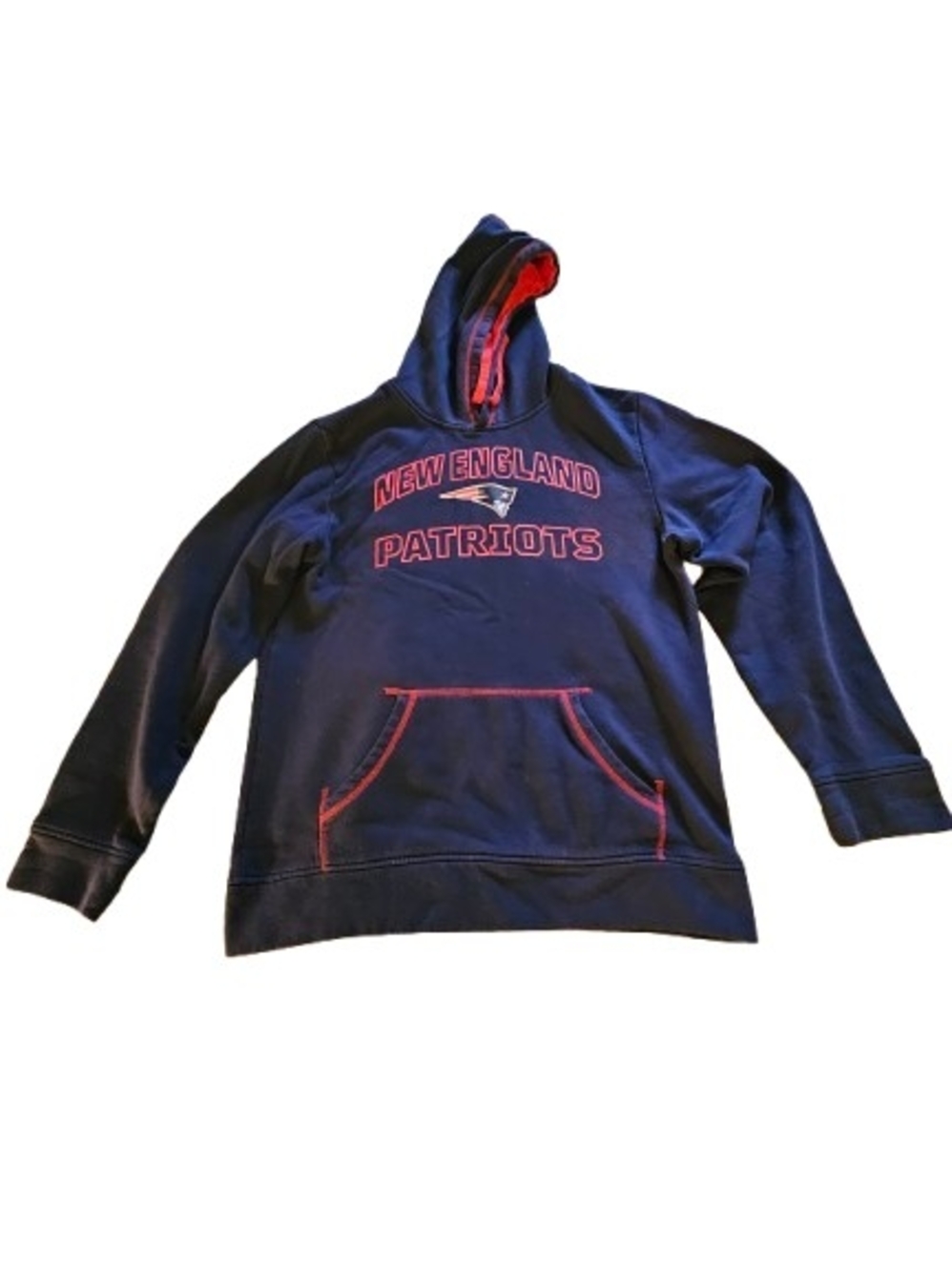 Fanatics Navy and Red New England Patriots Kids Hoodie